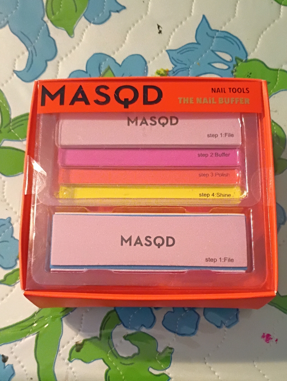 MASQD Nail Buffer Multi-Step Manicuring Set